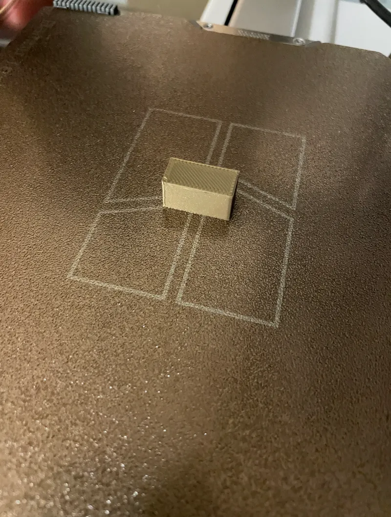 A rectangle  @ 2cm x 1cm x 1cm