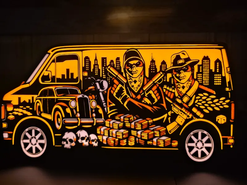 Gangster-Van Lightbox