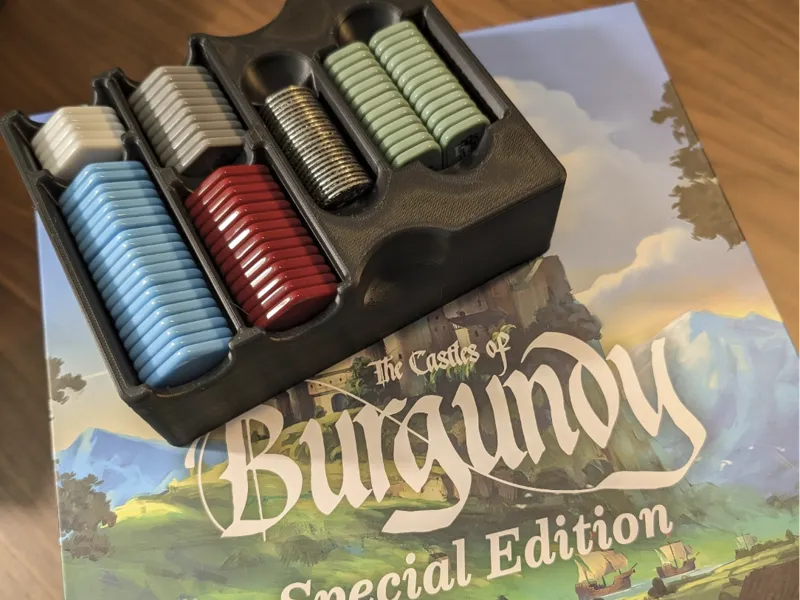 Castles of Burgundy: Special Ed. - Acrylic Tray