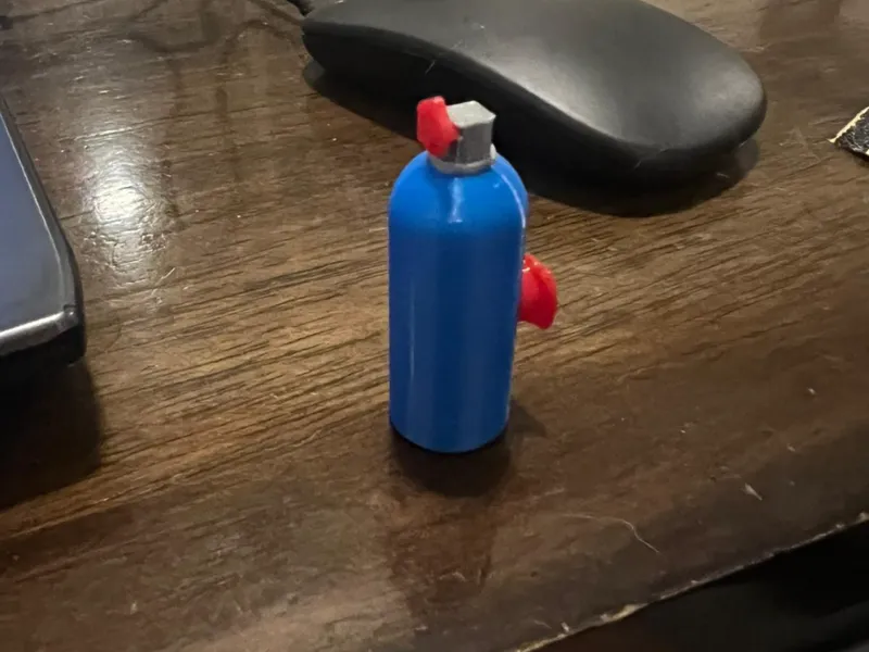 Nitrous bottle crocs charm