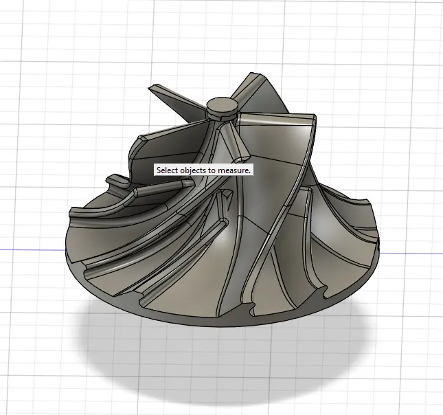 turbo compressor wheel