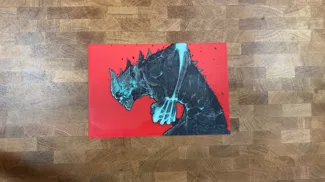 Kaiju #8 Cover Photo - HueForge