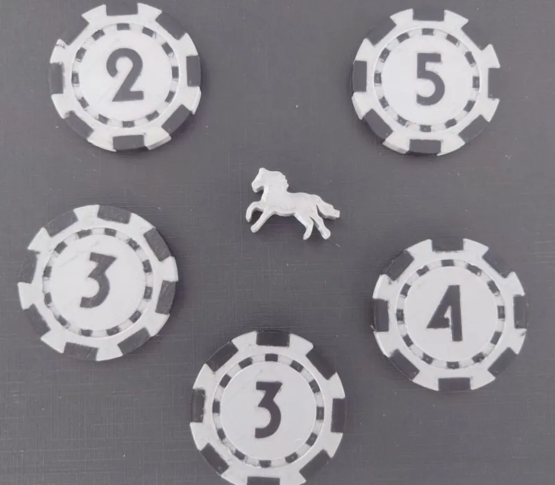 Ready Set, Bet Game Poker Style Betting Chips