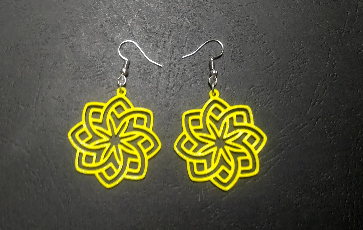 Stellar Knot Earrings view 4
