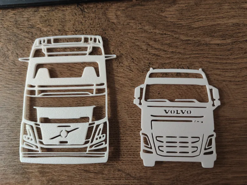Volvo truck sihlouette