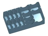 14 & 15 slot - 146g - 0.2mm, 2w, 15% - modified seams