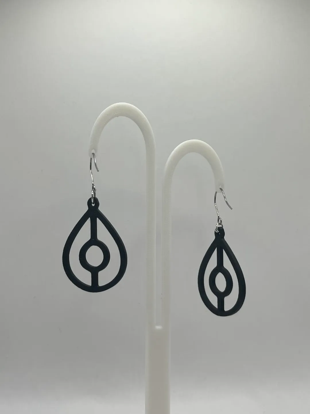 Geometric Elegance Earrings view 2