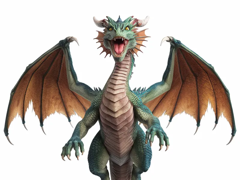 Winged Dragon Model