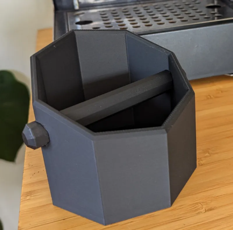 Espresso Knock Box - Octagon