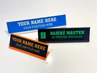 All 3 plates holder with sample name plates