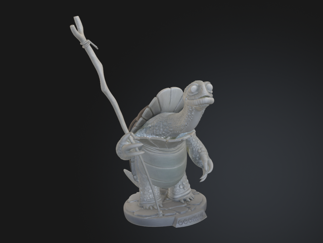 Miniatura 1 do modelo 3D Master Oogway