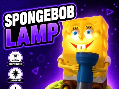 SpongeBob Meme Flashlight Lamp