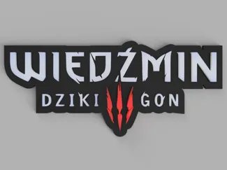 Wiedźmin 3 Dziki Gon Logo 
