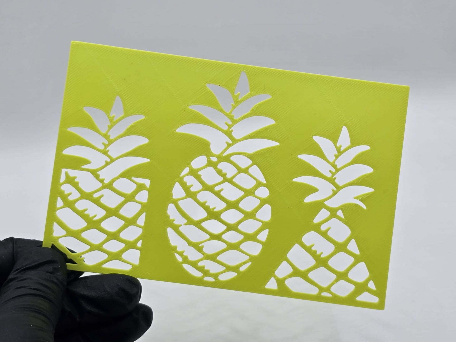 Pineapple Stencil Template Pattern