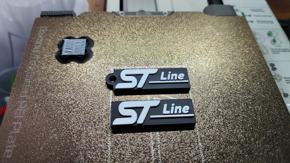 Llavero y logo ST LINE / Keychain key ring - Free 3D Print Model ...