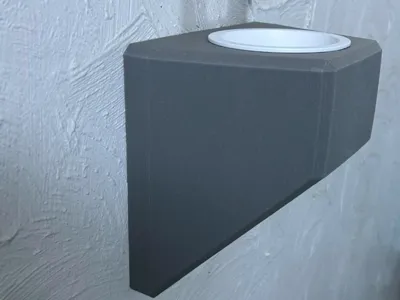 Lamp holder for a 75mm LED spotlight