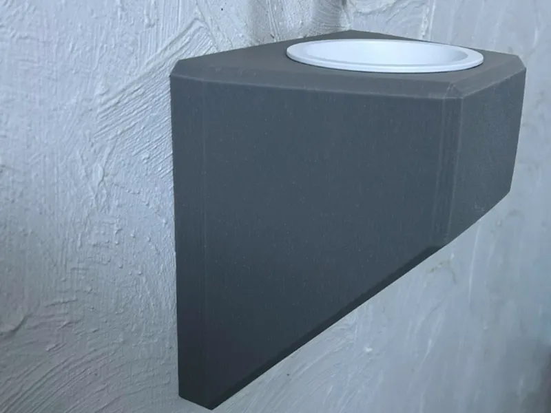 Lamp holder for a 75mm led spotligt