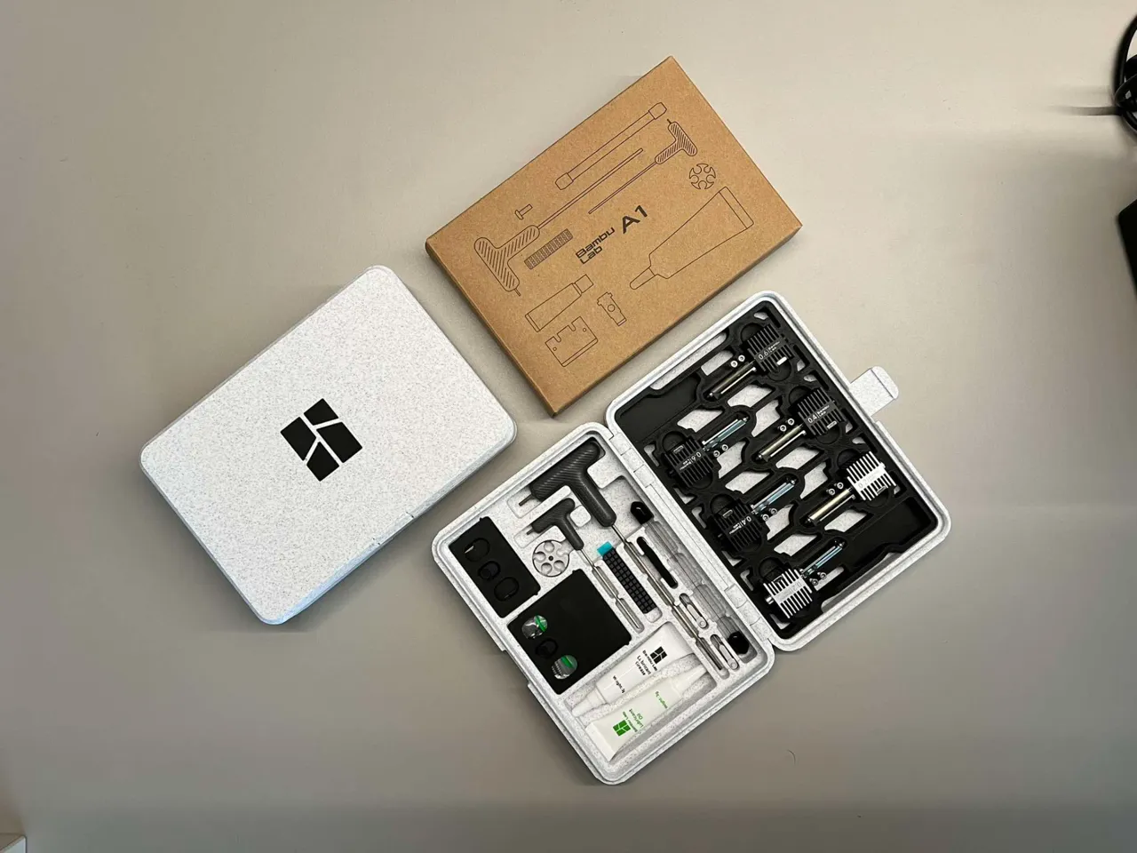 A1 Toolbox // Print-in-place view 2