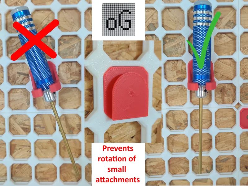 openGrid - anti rotation Multiconnect Snap