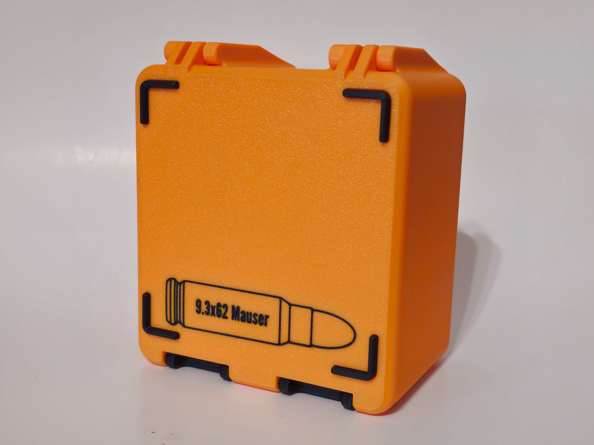 9.3x62 Mauser Ammo Box - 100 Round - Stackable
