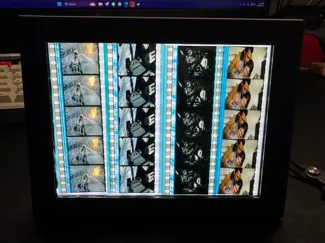 35mm Film Display LED Backlit Shadow Box