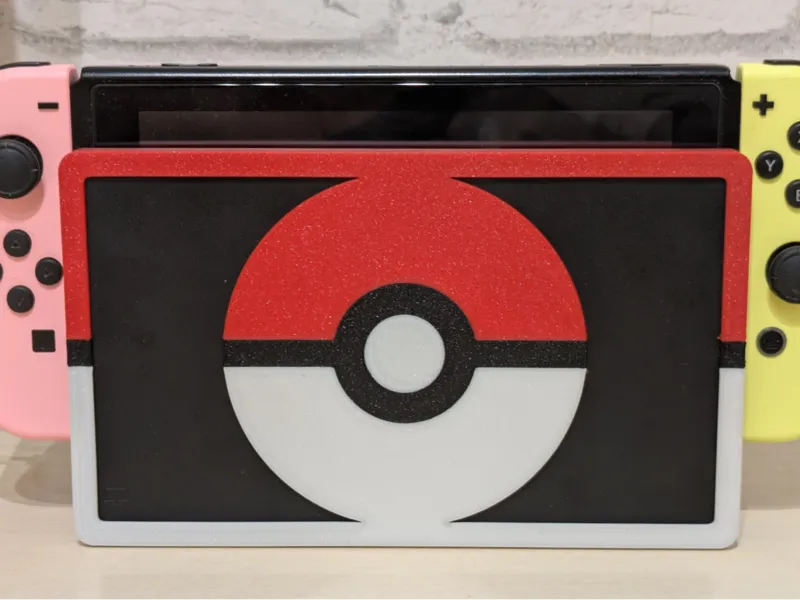 Pokeball Switch Dock Cover