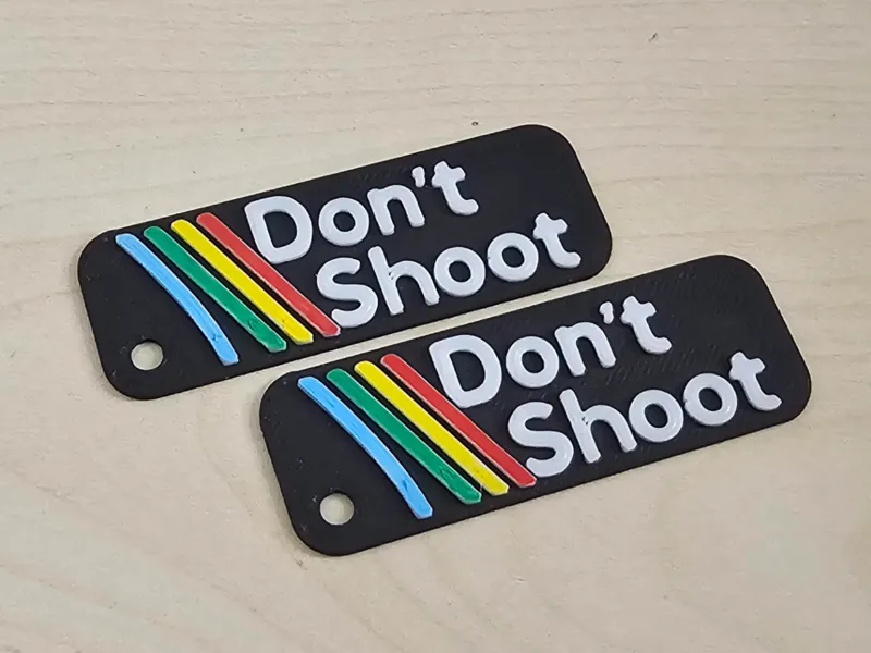 Arc Raiders Don´t Shoot Keychain