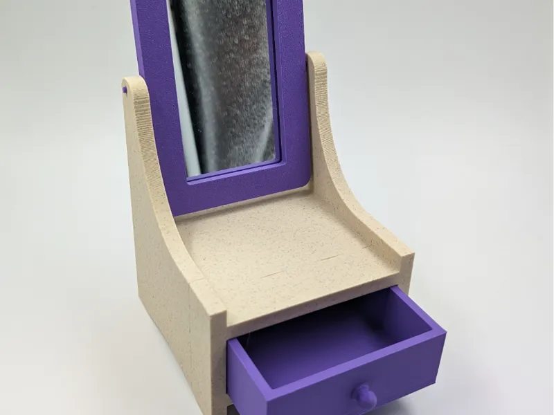 Small furniture for mirror or photo