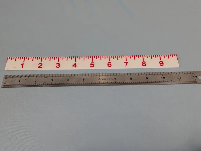 Shrinkage Ruler