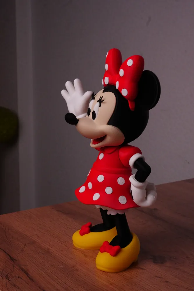 Minnie Mouse [NO AMS] - Modello di stampa 3D gratuito - MakerWorld