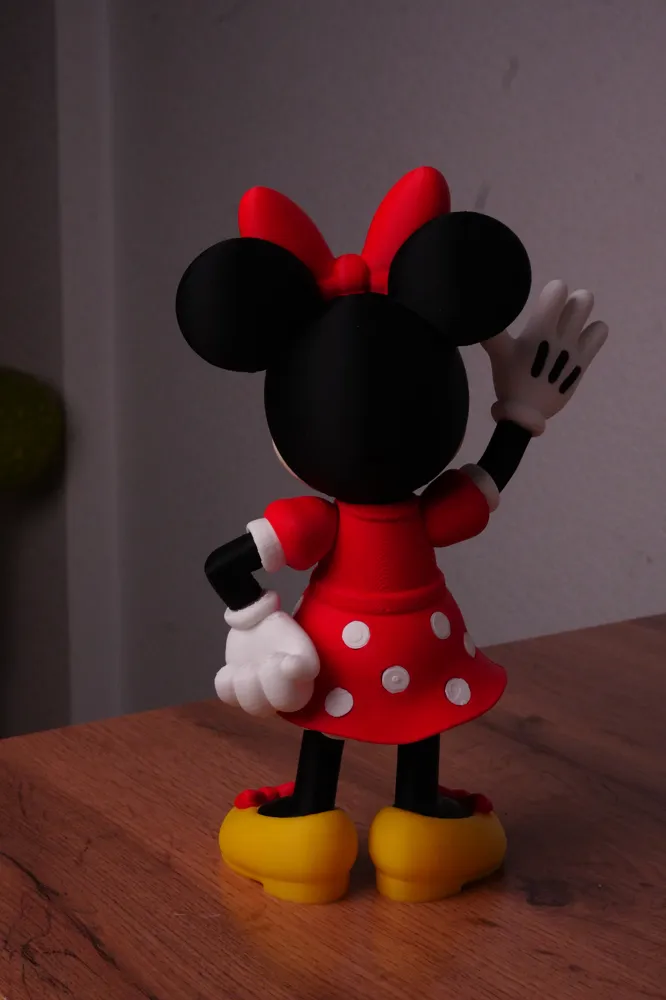 Minnie Mouse [NO AMS] - Modello di stampa 3D gratuito - MakerWorld