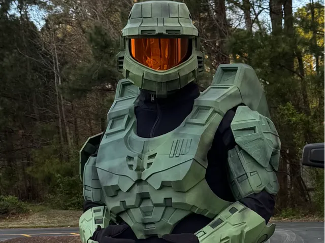 WEARABLE Halo Master Chief Armor Full Cosplay