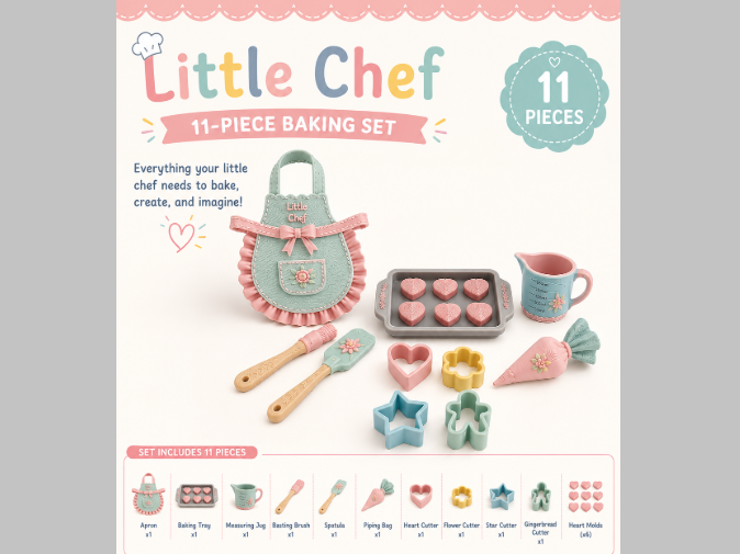 Tiny Little Chef Baking Set