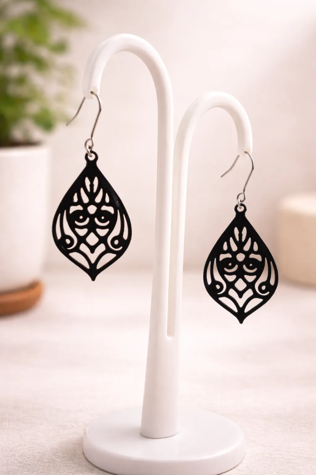 Teardrop Earrings view 3