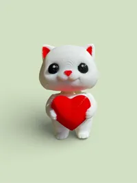 Snowy Kitty