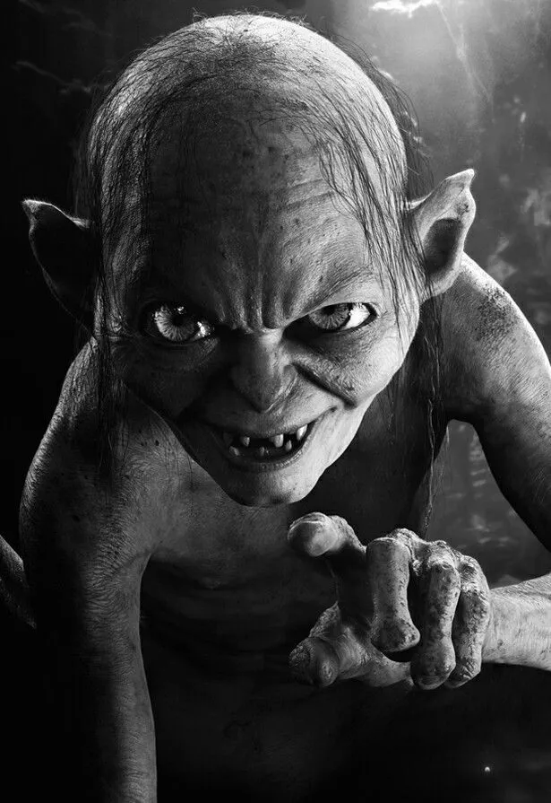 HUEFORGE - Gollum Black and White
