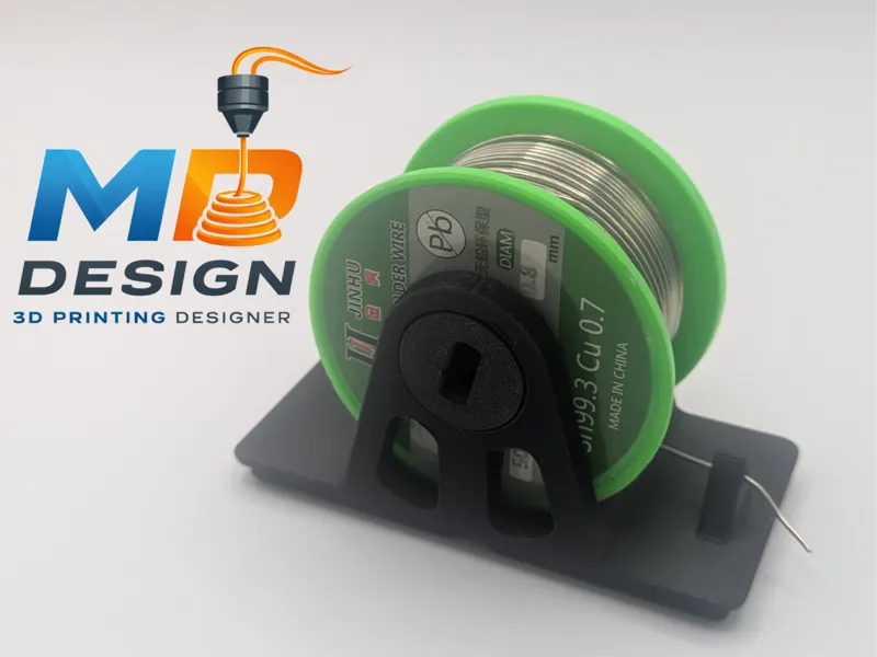 Gridfinity Solder Spool Holder