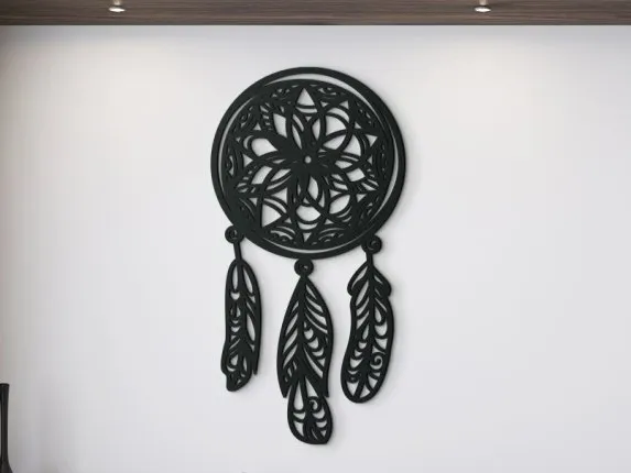 3D Wall Art Dreamcatcher