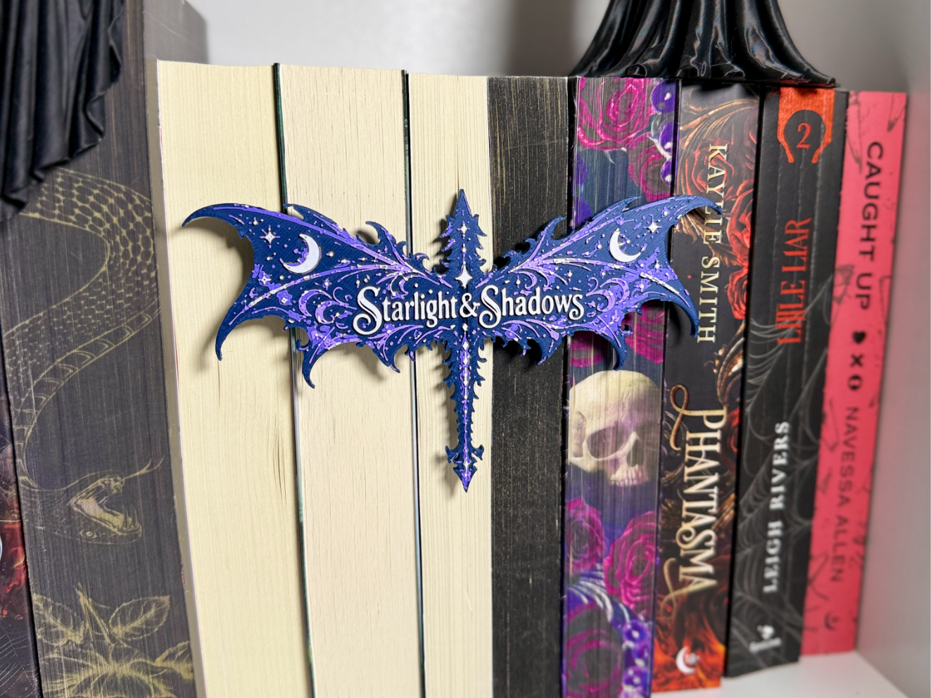 Celestial Dragon Bookshelf Decor Fantasy Booknook - 1