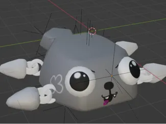 3D Articulated Pebble - Dandy's World