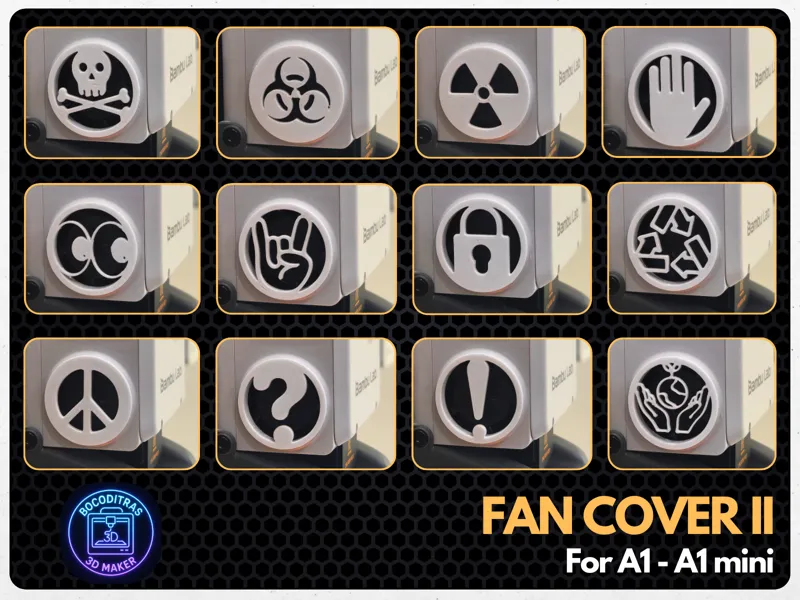 Fan cover II - A1/A1 mini