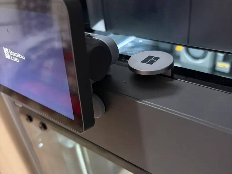 X2D P2S display back position mod.