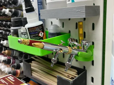 Skadis mount Airbrush holder