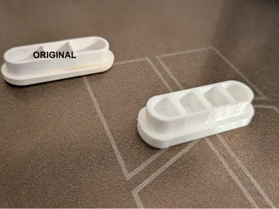 WC / Toilet seat rubber(bumper)  - IKEA Valloxen