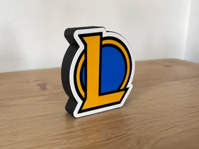 League of legends logo lightbox / LAMP