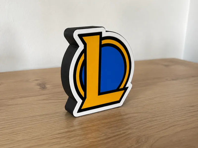 League of legends logo lightbox / LAMP
