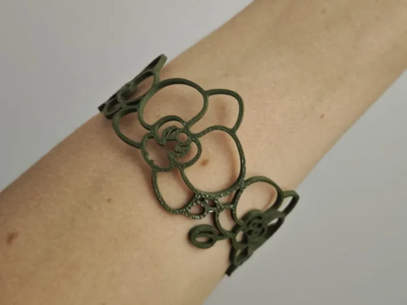 Orchid Lace Bracelet