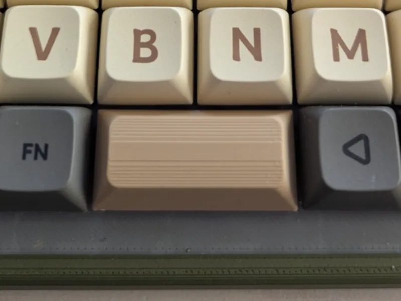 Spacebar for Micro Journal Rev 6