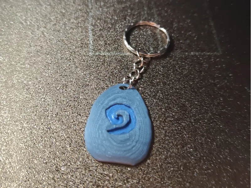 Llavero piedra hogar world of warcraft-Hearthstone