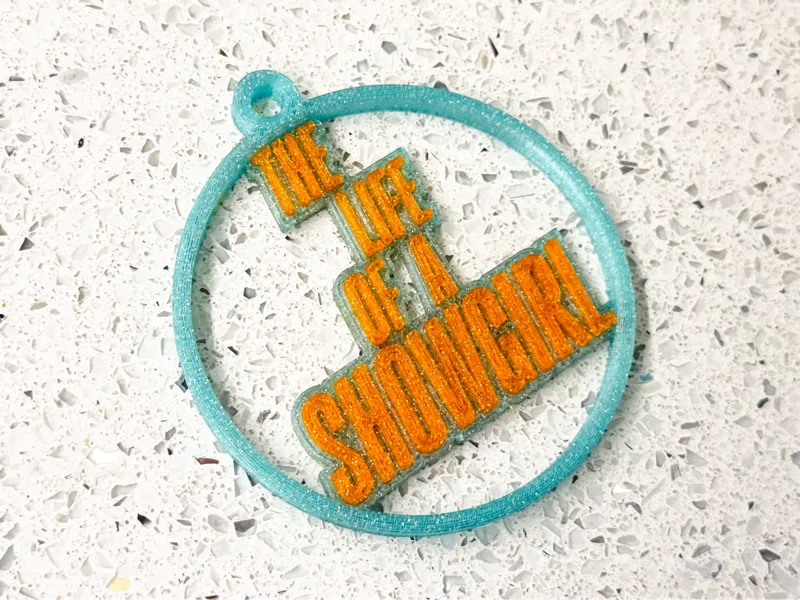 The Life of a Showgirl Ornament/Keychain